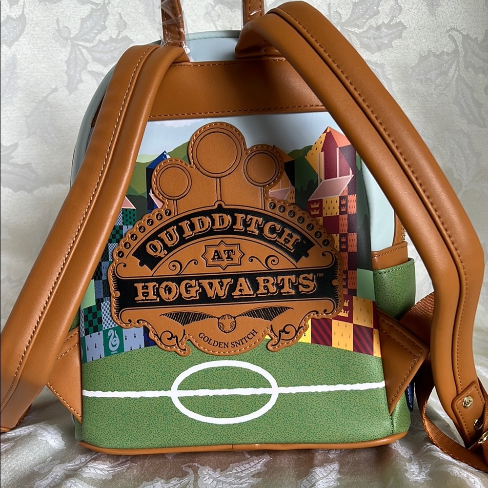 Loungefly Harry Potter Quidditch Towers Backpack - Picture 6 of 15